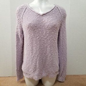 LA Hearts sweater Small nubby popcorn textured knit v-neck pullover PacSun
